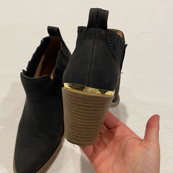 Qupid Black Ankle Booties, 6 - Picture 5 of 6